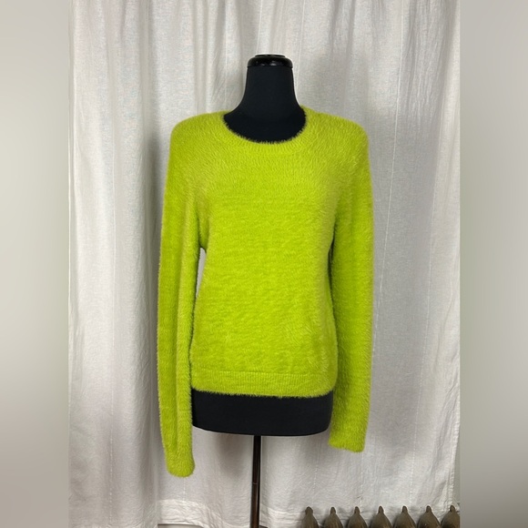 Sunday Best Chartreuse Knit Pullover - Picture 1 of 4
